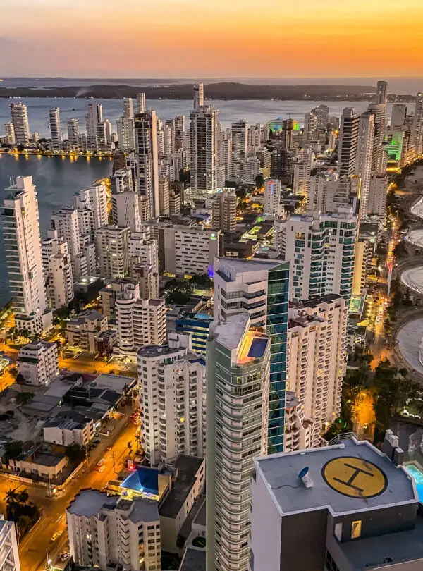 Bocagrande district in Cartagena Colombia, South America, a medical tourism destination by MyMediTour.
