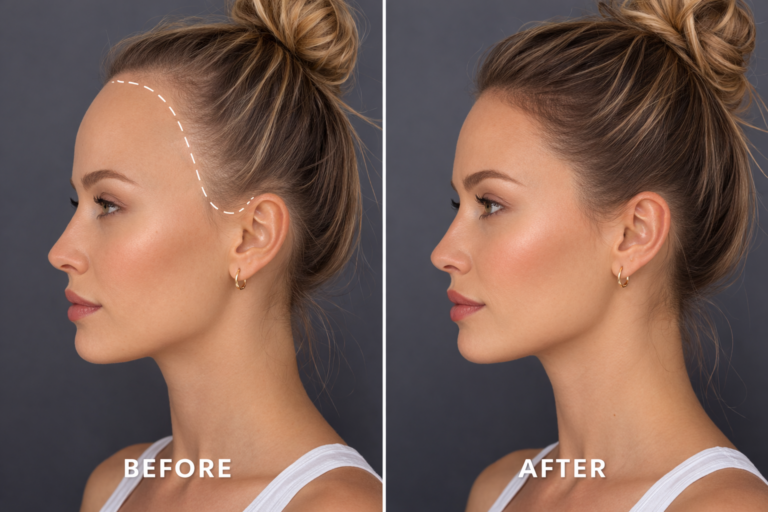 Forehead Reduction in Istanbul, Turkey by Dr. Gurkan Kayabasoglu