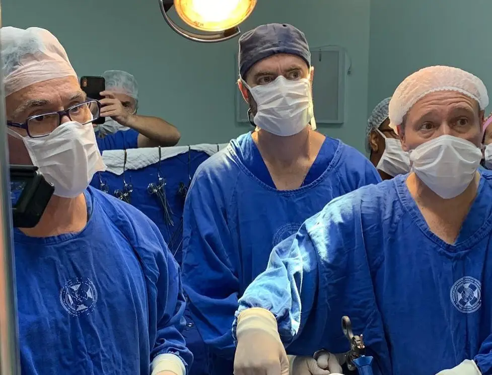 Laparoscopic Surgery for Hernias in Brazil by Dr. Kaiser Jr. — Procedure Gallery Photo