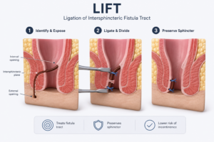 Ligation of Intersphincteric Fistula Tract (LIFT) in Brazil by Dr. Kaiser Jr. at Dr. Kaiser Jr. — Colorectal Surgery, General Surgery Procedure Abroad